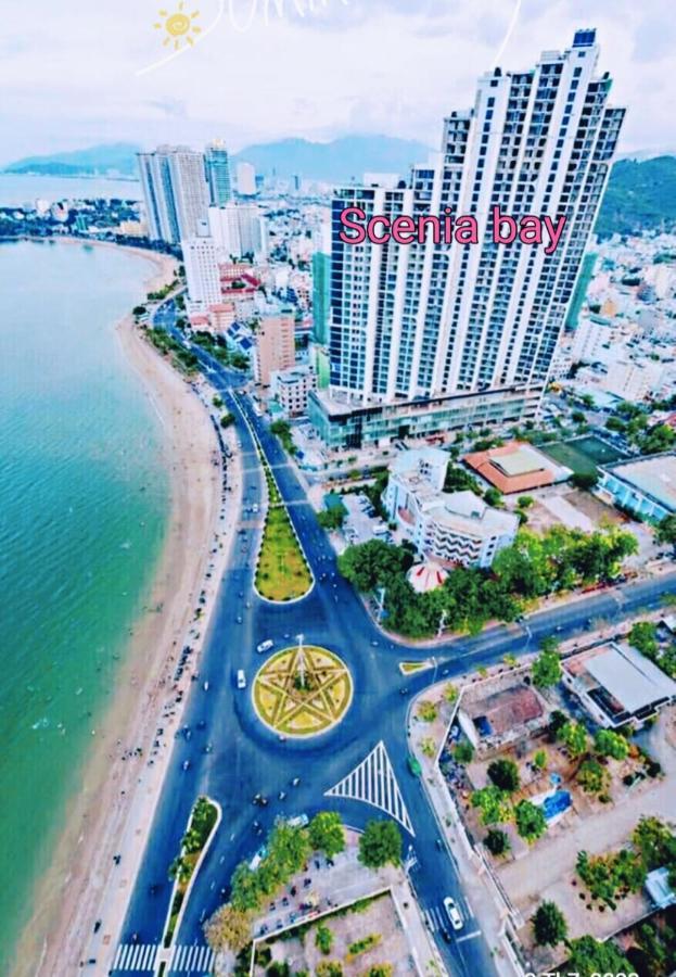 Beachfront Scenia Bay Apartment ニャチャン エクステリア 写真