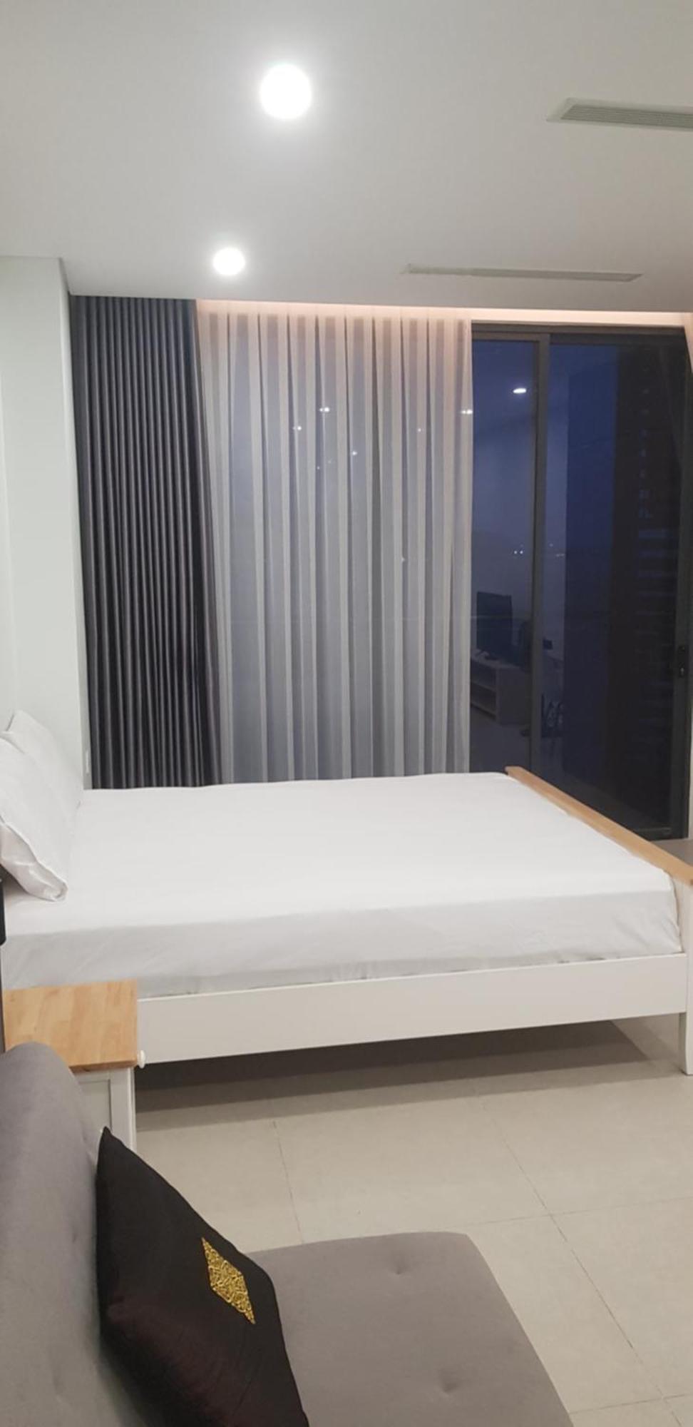 Beachfront Scenia Bay Apartment ニャチャン エクステリア 写真